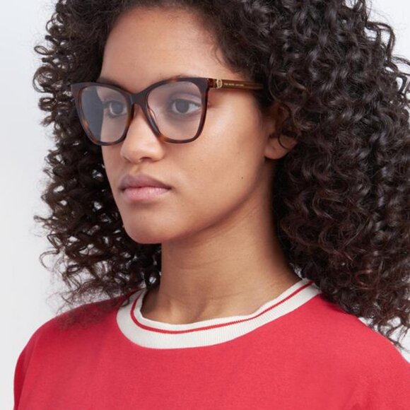 Marc Jacobs MARC 600 0ZX9 00 Eyeglasses Blue Azure Cat Eye 52mm Frame - Picture 6 of 10